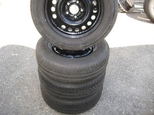 Satz Som-Reifen auf Stahlfelgen OpeL Vectra-B 15 Zoll