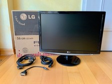 LG Flatron W2252TE 22 Zoll 56 cm Wide LCD PC Monitor Bildschirm top erhalten