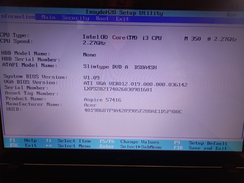 Acer aspire 5741 - acer, z
