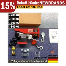 Elektrische Seilhebezug