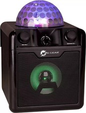 N-Gear DISCO410 Karaoke-Anlage Bluetooth 2 Mikrofone LED Party Sound