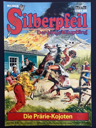 Bastei comic silberpfeil 509 - comic,