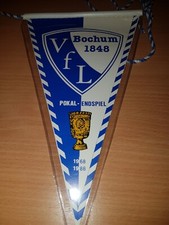  Wimpel VFL Bochum  Bundesliga Fussball Endspiel 1968 1988  ca.28x17.5 cm