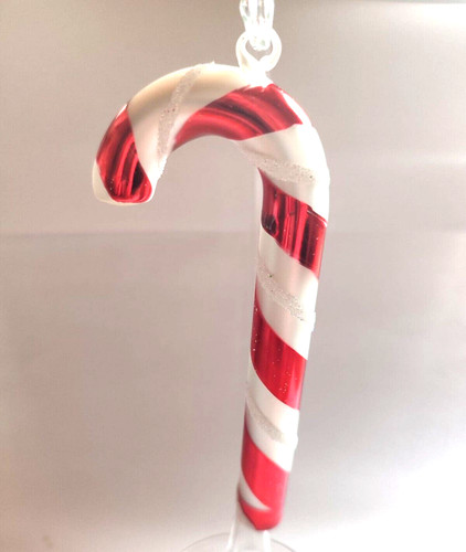 Christbaumkugel zuckerstange - christbaumkugel,