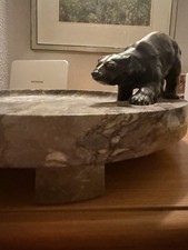 Antike Visitenkarten Ablage