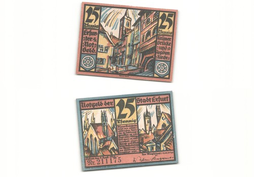 Notgeld erfurt - ,