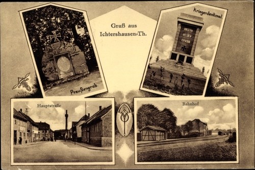 Ichtershausen thüringen - ak,