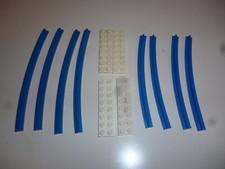 Lego Eisenbahn - 4 blaue