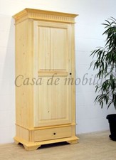 Massivholz Dielenschrank