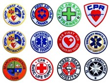 Erste Hilfe Patches HLW, AED