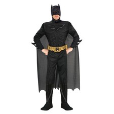 Batman Kostüm Herren Karnevalskostüm Fasching Outfit Erwachsene Filmheld