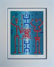 Lithografie nach A.R. Penck - Lithografie - signiert und limitiert