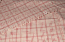 Altes Bettbezug Bettwäsche rot kariert Bauernbettwäsche (12507)