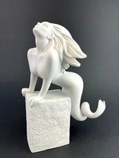 Steinbock Porzellan Figur -