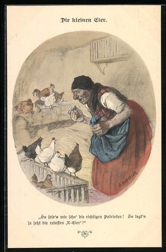 Künstler roeseler die - künstler-ak, a.