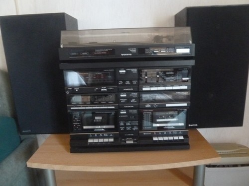 Sanyo musikanlage mit - sanyo,