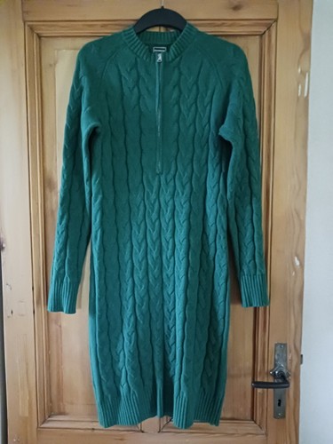 Strickkleid aus baumwolle - baumwolle, mit