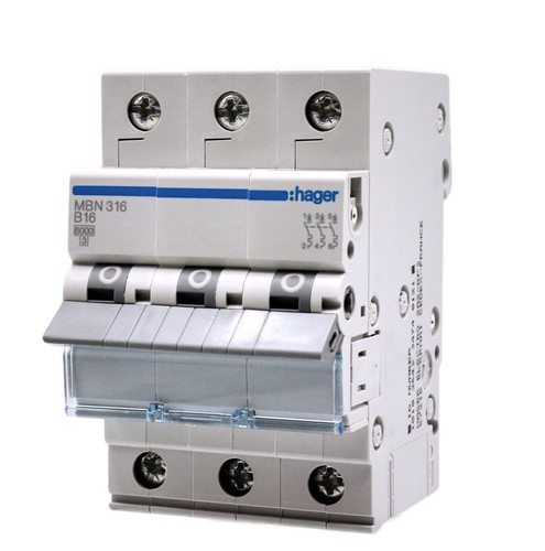 Hager mbn 316 - mbn, ls-schalter