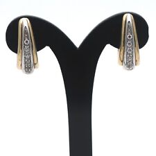 Bicolor Gold Creole 585 14 Kt