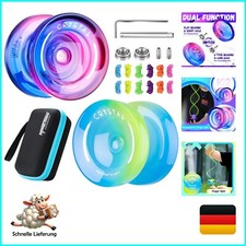 JoJo Kinder K2 Packung 2, Responsive Profi JoJo Mit Leerlauf, Trick Dual Zwec...