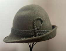 Trachtenhut Jägerhut Loden Wanderhut 100% Wolle grün Gr. 59