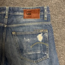 G-Star Raw 3301 Distressed Jeans 33/34 Herren