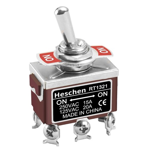 Metall kippschalter dpdt - kippschalter, 2