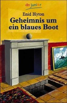 Geheimnis ein blaues boot - um,