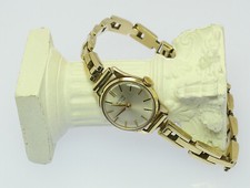 ♦♦ Damen Armbanduhr Glycine Altus in 14 kt 14k 585 er Gelb Gold Handaufzug Uhr