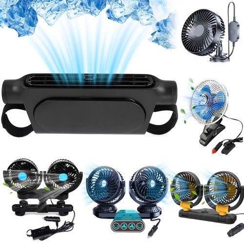 Usb auto doppellüfter 12v 24v - usb,
