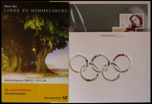 Markenheftchen 2001 3 - markenheftchen, 2001/02,
