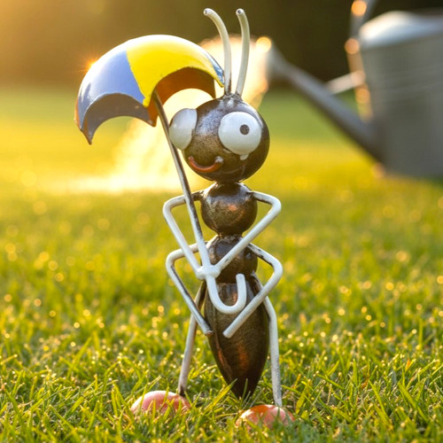 Ameise gartenfigur aus - gartenfigur,