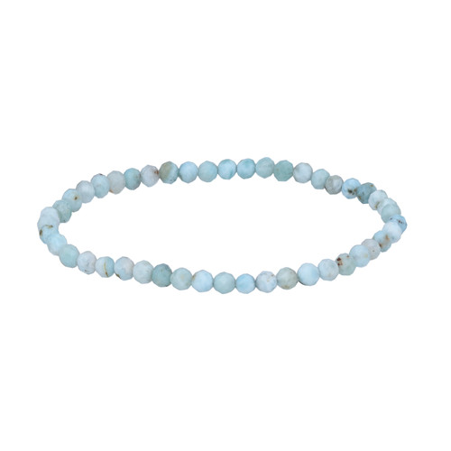 Larimar facettiertes armband - facettiertes,