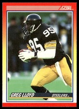 1990 Score NFL Karte Greg
