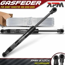 2x Gasfeder Motorhaube Dämpfer 299mm 240N für Smart Roadster 452 Cabriolet Coupe