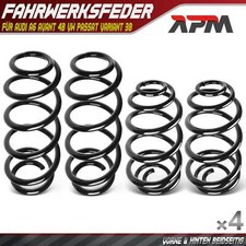 4x Federn Fahrwerksfeder Vorne Hinten für Audi A6 Avant 4B VW Passat Variant 3B