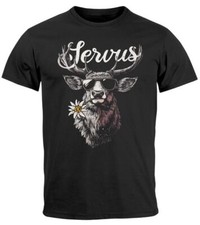 Herren T-Shirt Hirsch Tracht