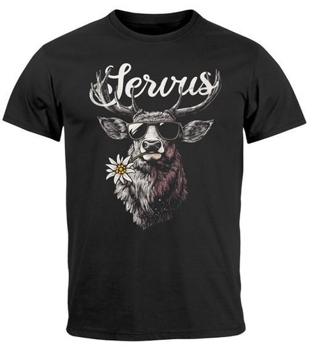 Herren shirt hirsch tracht - herren,