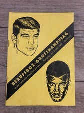 Programm Boxen 1967 Mildenberger-Lincoln Programmheft