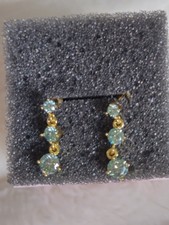 1,8 CT- MOISSANITE-CREOLEN- OHRSTECKER-925/SILBER-2 CM