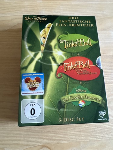Tinkerbell set dvd box - tinkerbell,