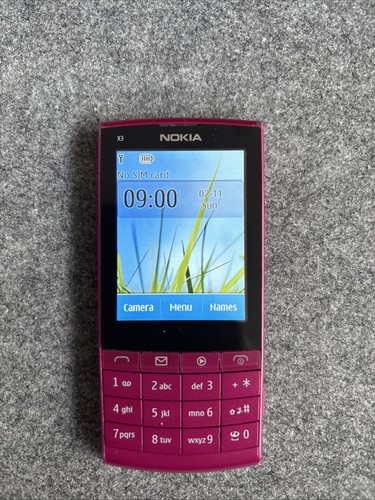 Nokia pink ohne simlock - x3-02,