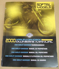 Bedienungsanleitung, owners manual, Harley® Softail Models 2000, 99469-00I HDI
