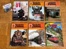 6x Eisenbahn Journal - 2x BR 01 - E18/19 - BR 41 - 95 und V160
