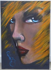 Portrait Mädchen Frau 50x70cm