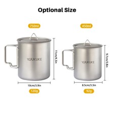 Neu titan topf camping outdoor - titan,