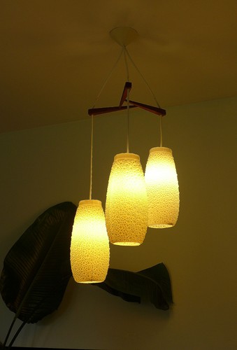 Vintage kaskadenlampe 60er - vintage,