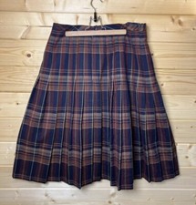 VINTAGE BRAUN KARIERTER KILT