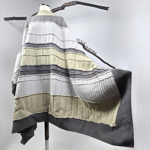 Zara srpls poncho strick - zara, 🤍