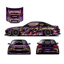 RC Auto Aufkleber Set, Decal